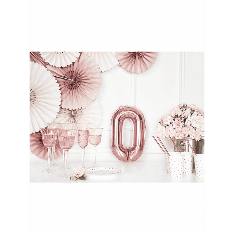 Buchstabenballon O XS - Rosegold | Boutique Ballooons