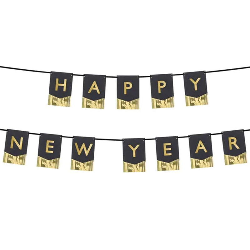 Bannergirlande - Happy New Year