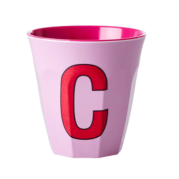 Medium Melamine Cup - Soft Pink