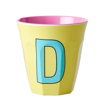 Medium Melamine Cup - Soft Yellow