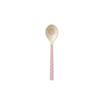 Melamine Teaspoon - Pink - Graphic Flower Print | Boutique Ballooons