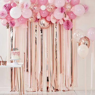 Rose Gold Happy Birthday Candle | Boutique Ballooons