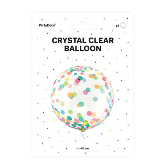 Clearz XL - Transparent Dots | Boutique Ballooons