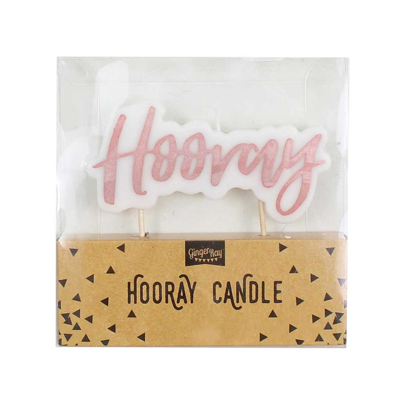 Rose Gold Hooray Candle - Pick & Mix