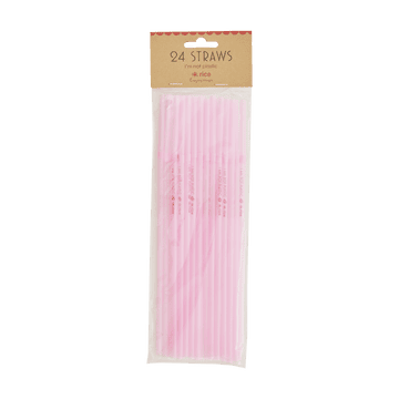 PLA Drinking Straw - Pink