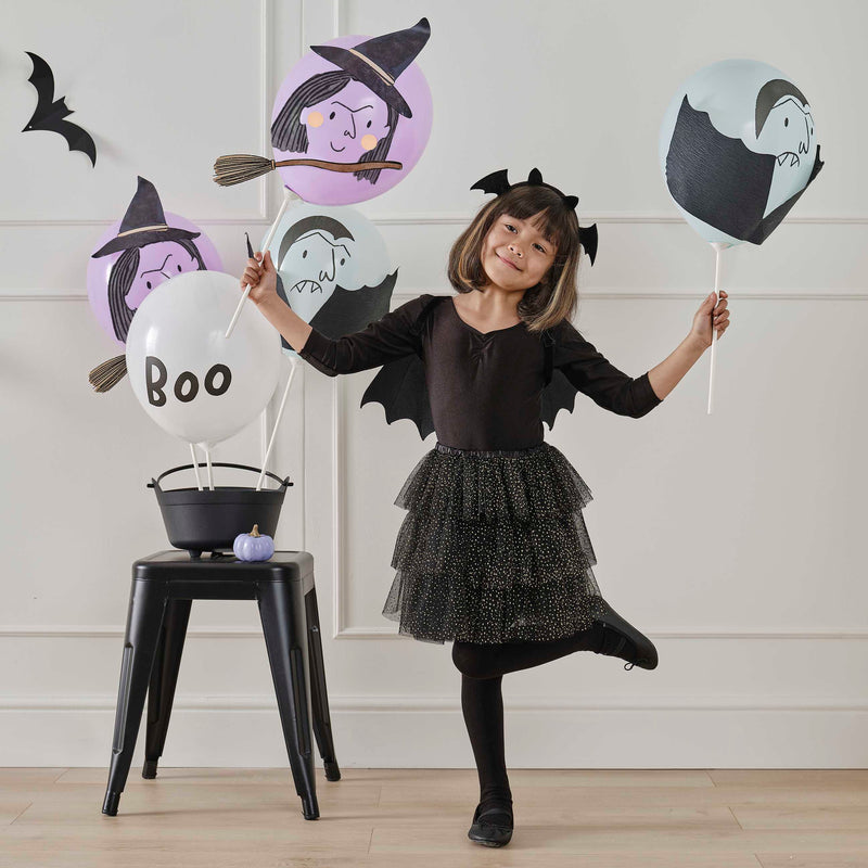 Vampire & Witch Halloween Balloons