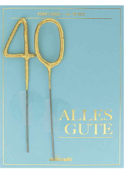 40 Alles Gute Mini Wondercard | Boutique Ballooons