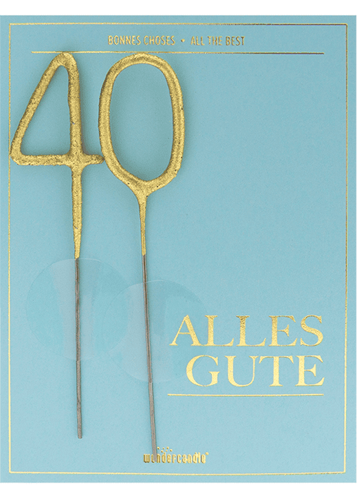 40 Alles Gute Mini Wondercard | Boutique Ballooons