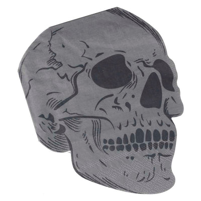 Skull Halloween Paper Party Napkins