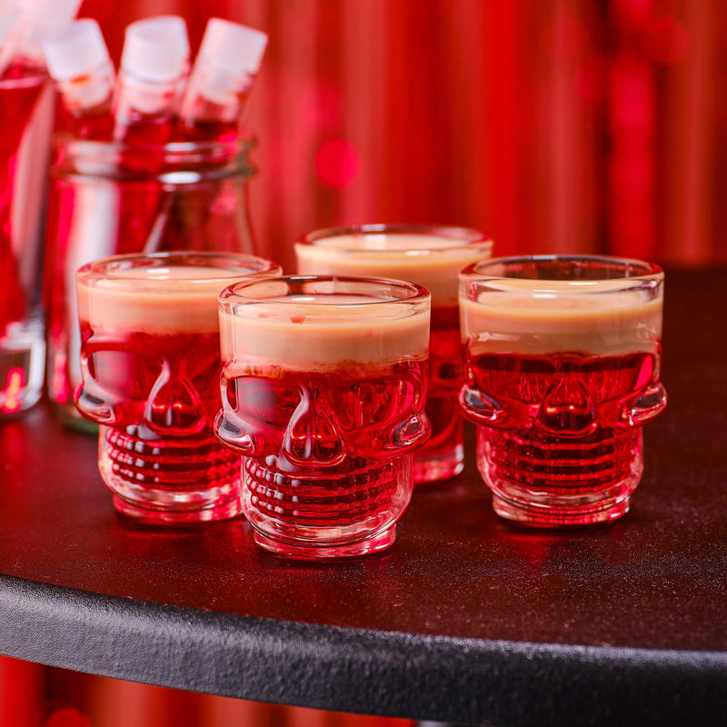 Halloween Skull Party Shot Glasses