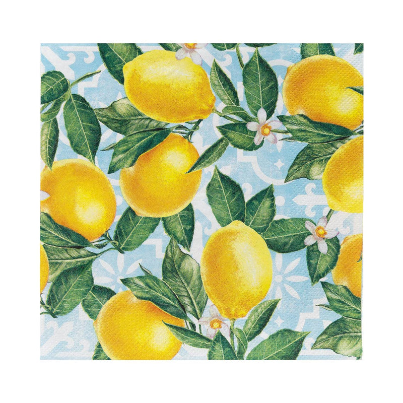 Talking Tables - Summer Lemon Papierservietten, 20 Stück | Boutique Ballooons