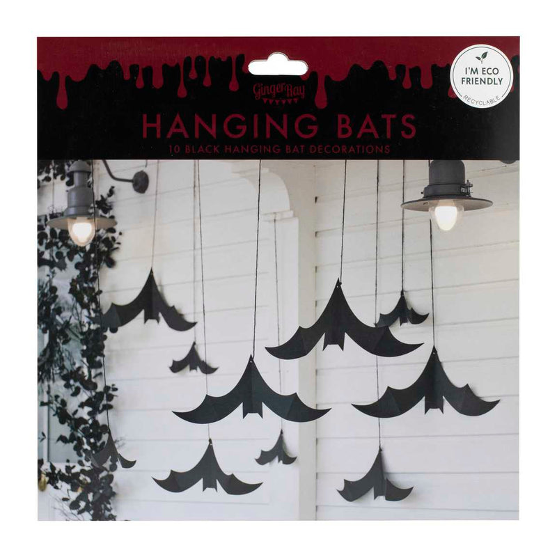 Hanging Bats Halloween Decoration