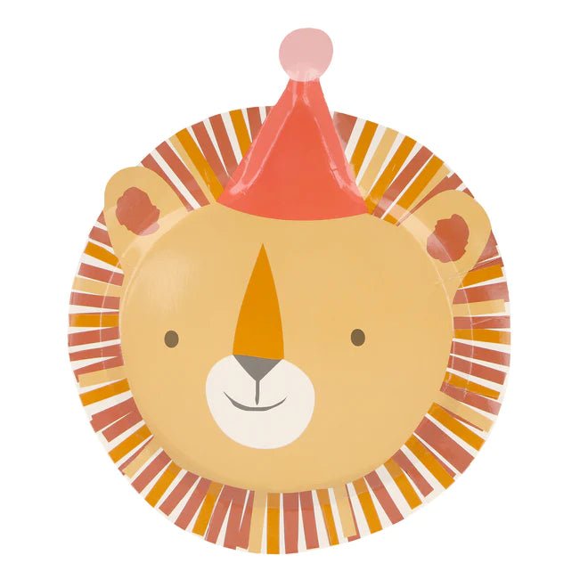 Animal Parade Die Cut Plates | Boutique Ballooons