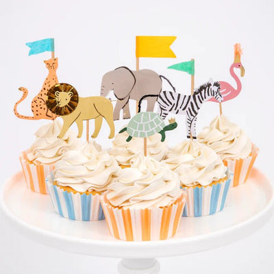 Safari Animals Cupcake Kit | Boutique Ballooons