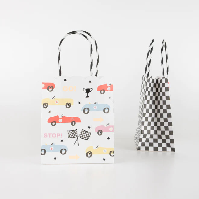 Race Car Party Bags | Boutique Ballooons