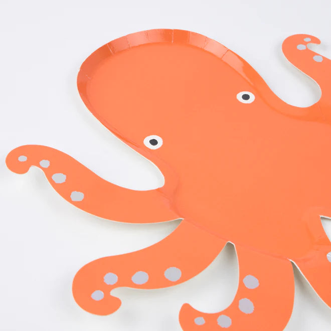 Octopus Plates | Boutique Ballooons