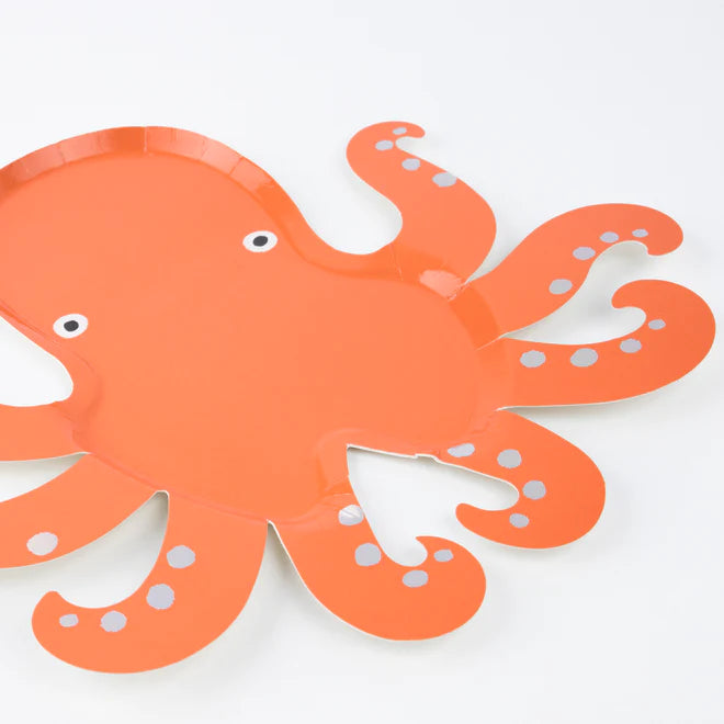 Octopus Plates | Boutique Ballooons