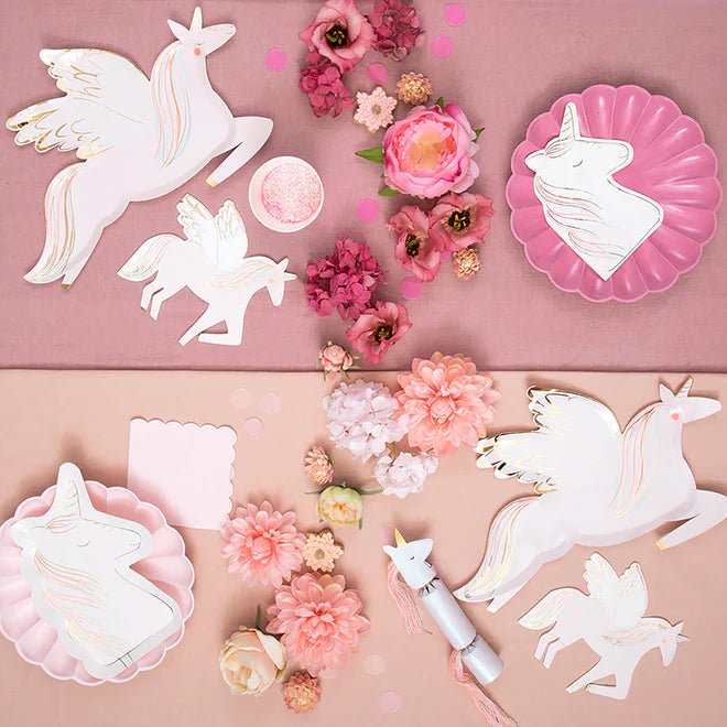 Magical Unicorn Plates | Boutique Ballooons