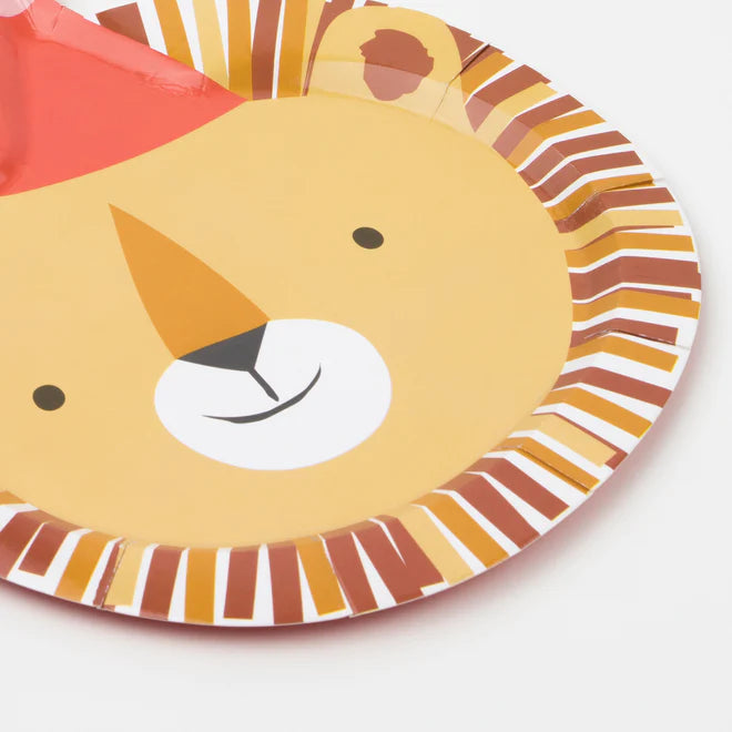 Animal Parade Die Cut Plates | Boutique Ballooons