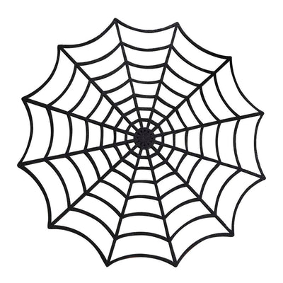 Spider Web Halloween Placemats