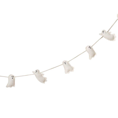 Felt Ghost Halloween Bunting