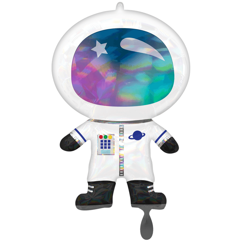 Iridescent Astronaut XXL | Boutique Ballooons