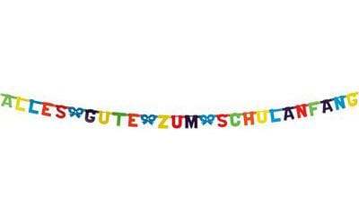 Alles Gute zum Schulanfang Girlande