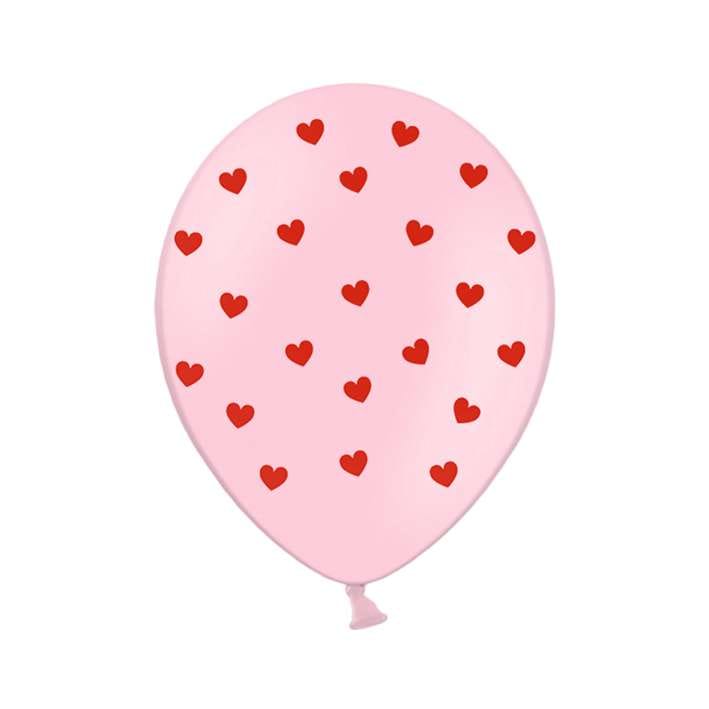 6 Motivballons - Rose Heart | Boutique Ballooons